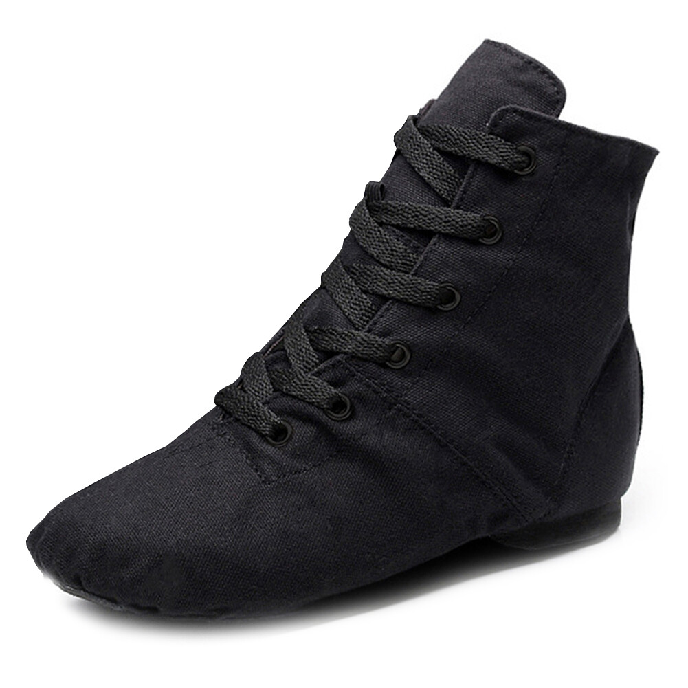 High Top Jazz Boots Modern Latin Practice Dance Shoes Women Men