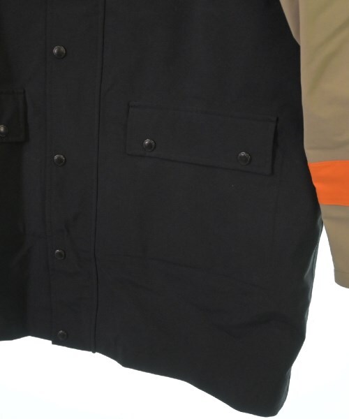 JUNYA WATANABE MAN Coats (Other) BeigexBlackxOrange M