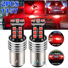 2x 1157 Led Strobe Flashing Brakestop Bulbs Tail Blinking Safety Warning Light