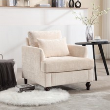 Modern Accent Chair Single Sofa Upholstered Armchair Lounge Chair Club Chair