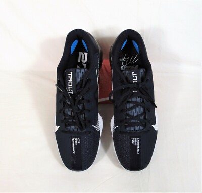 Nike Force Zoom Trout 7 PRO Low Blue White Baseball Cleats  display picture 2