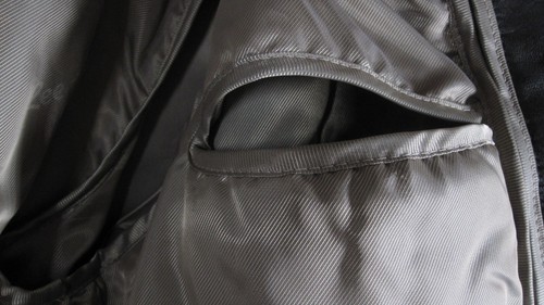 REED Leather Coat Men's L Black Thinsulate Lining Full Zip Business Casual Retro - Picture 16 of 17