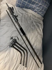 Neewer Pro 100% Stainless Steel Heavy Duty C Stand with Boom Arm Max Height 11ft