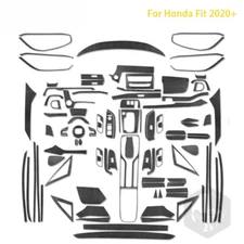 Honda Fit 2020+ Accessories Real Carbon Fiber Interior Car Window Lift Condition