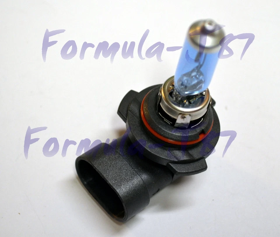 Flosser SilverBlue 9006 60W White Two Bulbs Headlight Low Beam Replacement Lamp - Image 4 of 4