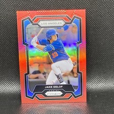 2024 Prizm Baseball - Red Prizms - /299 - Jake Gelof - 9935