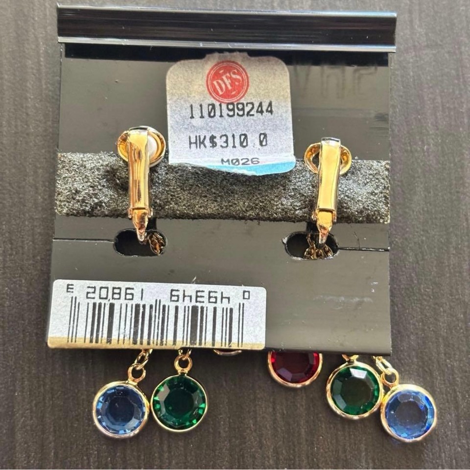 Swarovski Vintage SAVVY Necklace & Earring Set Multi-color Crystal | eBay