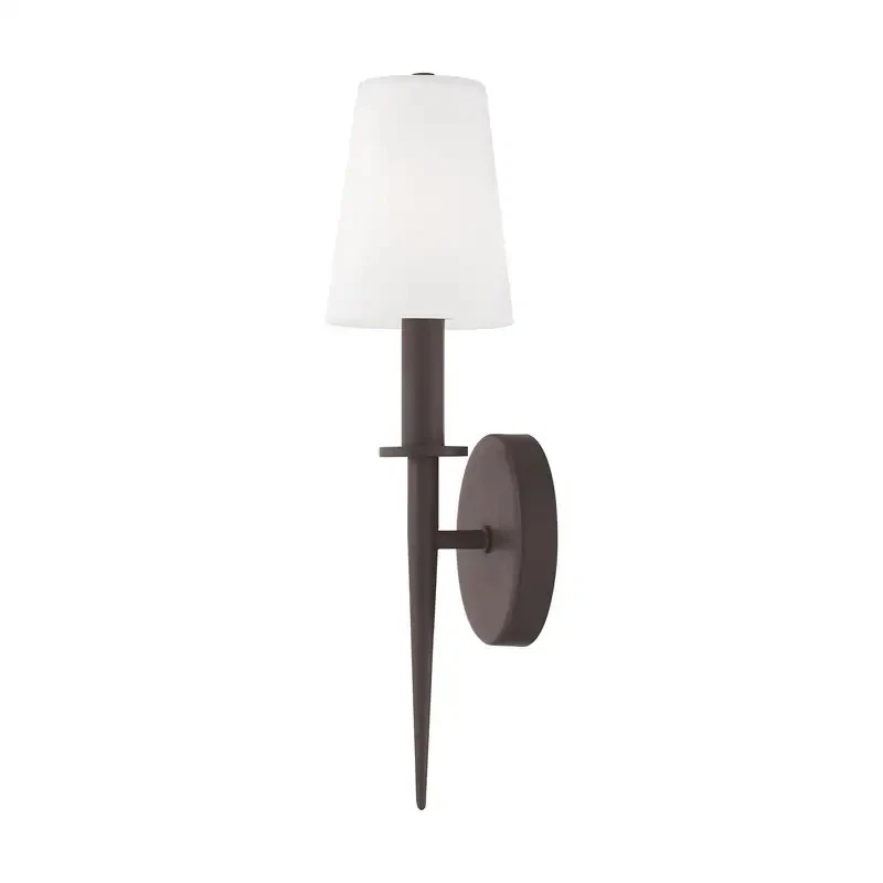Aplique de pared Livex Lighting 1 luz bronce, 41692-07 - 4,25" bronce con op satinado Foto 4 de 4