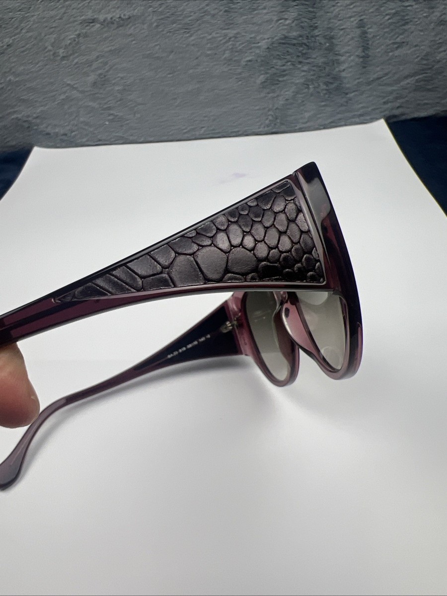 AUTHENTIC BALENCIAGA Sunglasses BA 23 81B Violet / Smoke 