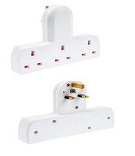 Electric extension lead free plug multiple socket mains 1m 2m 3m 4m 5m 10m 3 way