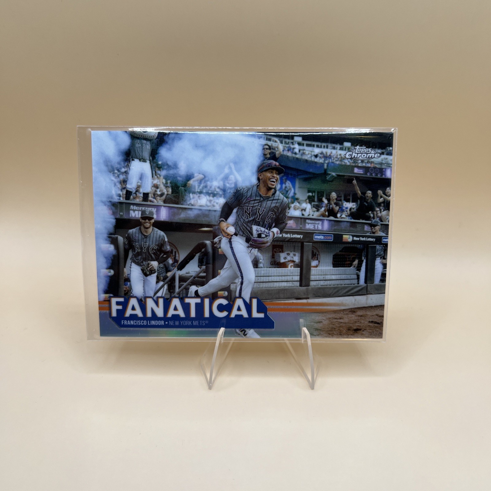 2025 Topps Chrome - Fanatical Francisco Lindor #FAN-9