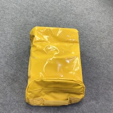 Yellow Roll Top Backpack Water Resistant Travel Commuter Laptop Bag Daypack