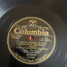 Charleston Chasers On Columbia 2415 Basin Street Blues / Beale Street Blues 