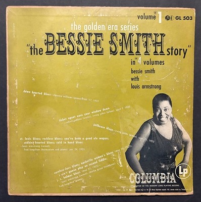 Bessie Smith - The Bessie Smith Story Volume 1 LP Columbia GL 503