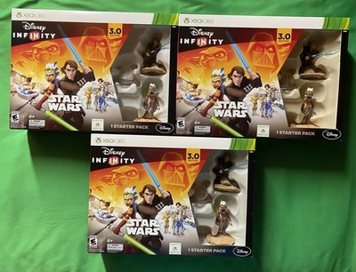 Disney Infinity 3.0 Starter Pack x3 Bundle Xbox 360 (Brand New)