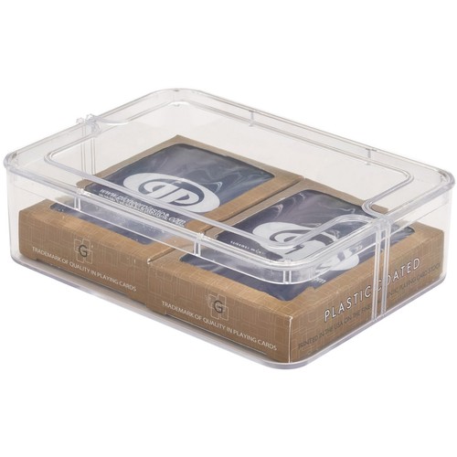 Pioneer Plastics Clear Small Rectangular Container, 5.4375" W x 4" D x 1.5" H - Picture 4 of 6