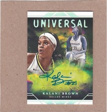 2024 Panini Origins WNBA Universal Autographs Kalani Brown #UA-KB Autograph
