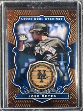 Reyes, Jose - 2004 Upper Deck Etchings - Swatch