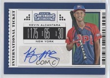 2019 Panini Contenders Draft Picks International Ticket Kevin Alcantara Auto sl7