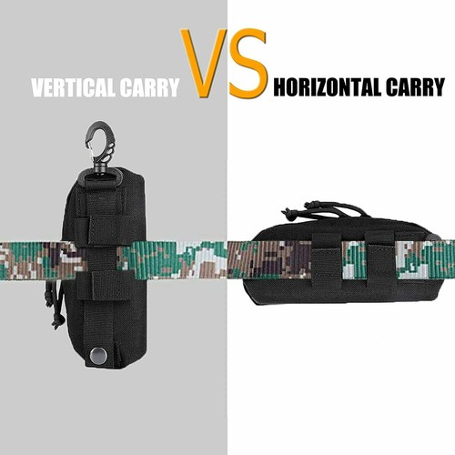 Tactical Molle Glasses Pouch Shockproof Eyeglass Case Sunglass Boxs with Clip - 第 8/22 張圖片