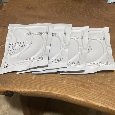 Beautology Lab 4 Pairs 24k Gold Collagen Eye Masks SEALED
