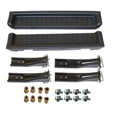 Side Steps Nerf Bar Pair Jeep Wrangler Tj 1997-2006 Side Steps Nerf Bar Pair Jeep Wrangler Tj 1997-2006