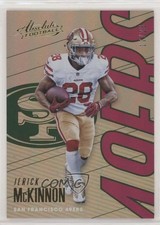 2018 Panini Absolute Spectrum Green 17/25 Jerick McKinnon #87 fl4