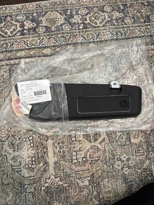 Aston Martin DB11 Passenger Vanity Mirror Black Leather OEM # MY63-69320-ABW