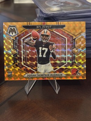 2023 Panini Mosaic #ND-6 Dorian Thompson-Robinson Orange color match #/199