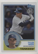 2018 Topps Silver Pack 1983 Topps Design Chrome Series 2 Tyler Wade #97 9gy