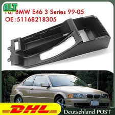 Mittelkonsole Trim Fahrzeuge + Mittelarmlehne für BMW 3er E46 99-05 2/4-Türer