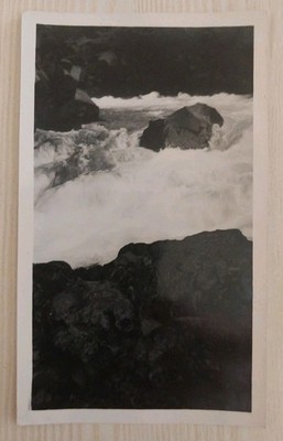Rogue River Near National Bridge~Oregon OR~White Rapids~Rocks~Vintage Photo