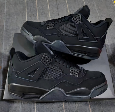 Size 8 - Jordan 4 Retro Mid Black Cat for sale online | eBay display picture 2