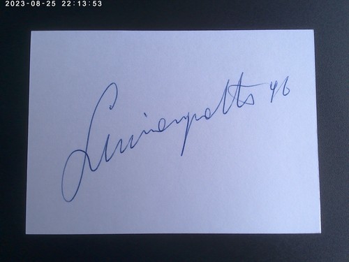 Luciano Pavarotti (+) Autogramm Karteikarte weiß 7,5x10,5