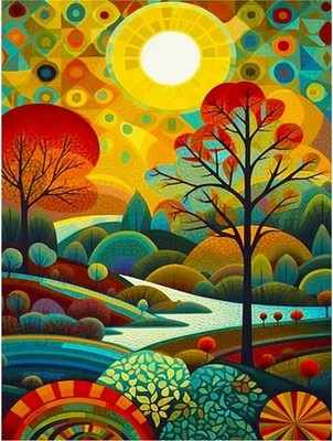Diamond Painting Kits for Adults, 5D DIY Diamond Art Kits for Beginners 