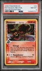 2006 POKEMON EX HOLON PHANTOMS #26 RAYQUAZA-REVERSE FOIL PSA 8
