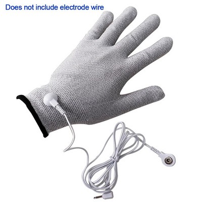 Elektrodenhandschuhe Silberfaser Muskelstimulator Therapie Zubehör