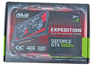 ASUS Expedition GeForce GTX 1050 Ti OC (4GB GDDR5) Grafikkarte