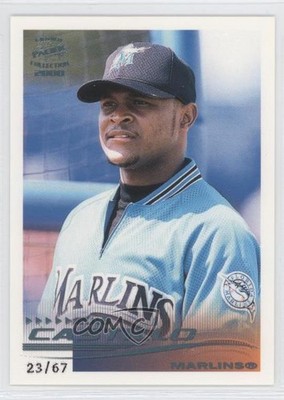 2000 Pacific Crown Collection Platinum Blue 23/67 Luis Castillo #117 0c6