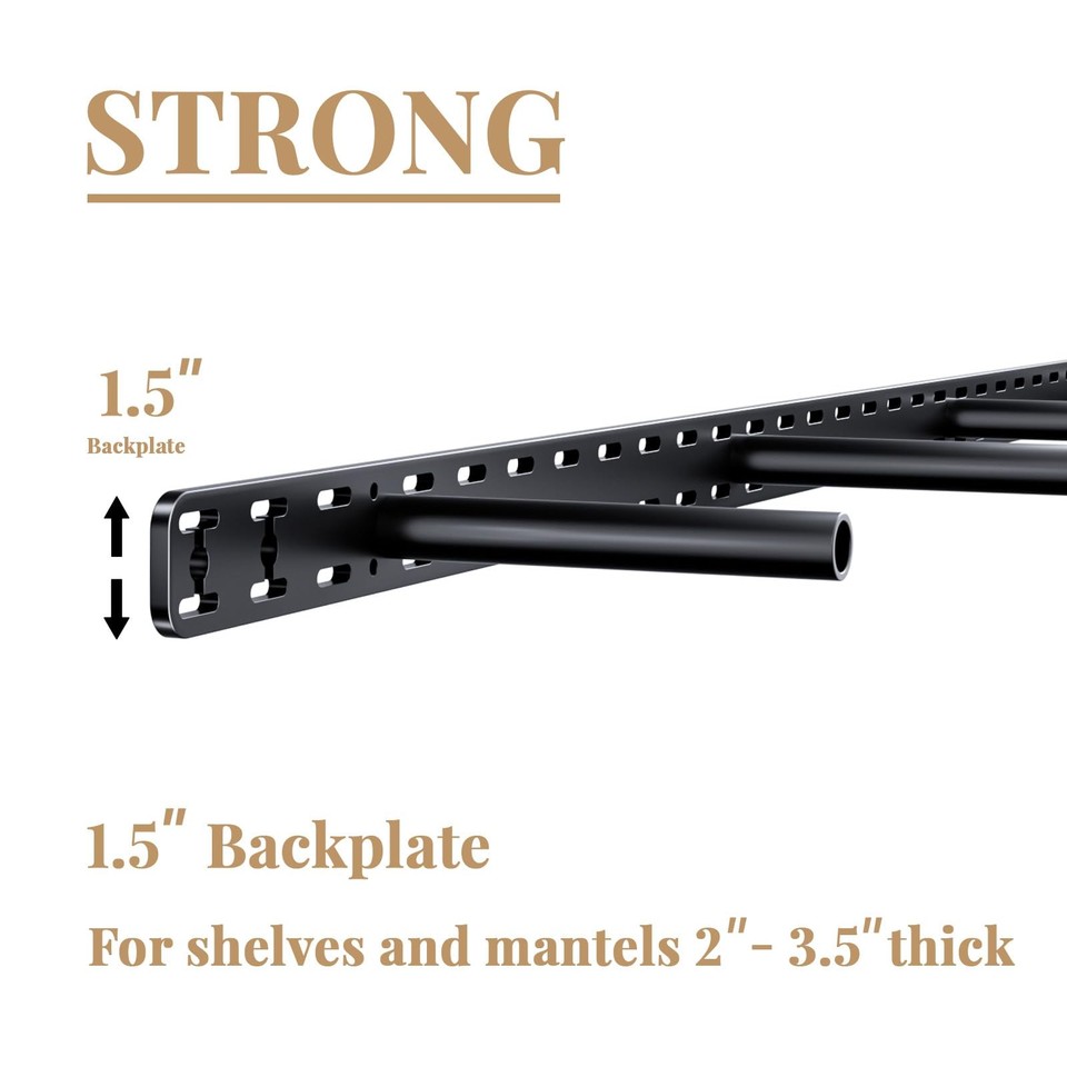 1pc Floating Shelf Hardware Heavy Duty Hidden Shelf Brackets Support ...