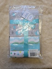 Baby Receiving Blankets Set of 4 100 Cotton Flannel New Elephants
