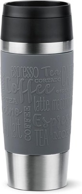 Emsa Travel Mug Classic Isolierbecher Edelstahl 360° 0,36L Auslaufsicher