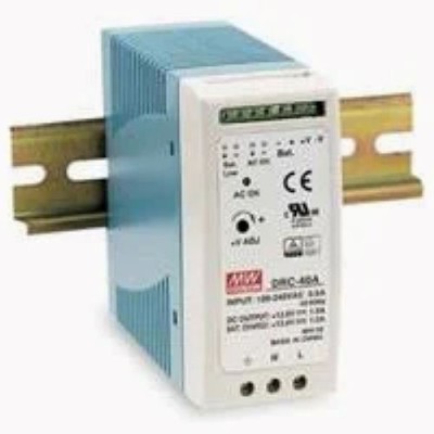 Used-Mean Well DRC-40B Switching Power Supply DIN Rail 40W 27.6V-Tested
