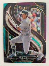 2025 Panini Select rc prizm NICK KURTZ! Oakland Athletics
