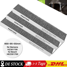 Filtro ai carboni attivi ricambio per Siemens 17000822 / Bosch HEZ381700 CleanAir