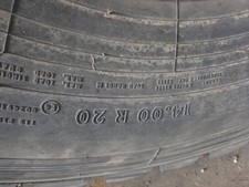 14.00 R20 TRUCK Tires £200 each Partworn Tyre Good Tread