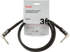 Fender  3' Professional Series Black Instrument Cable 0990820058