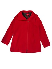 DINOMODA Kaschmir-Wollmantel Rot Damen Gr. 36 – Hochwertig & Edel – Top Zustand