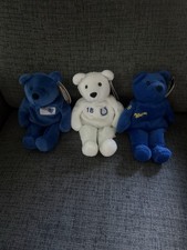 Lot of 3 Salvino's Bammers Wayne Gretzky, Peyton Manning , Bledsoe Beanie Bears