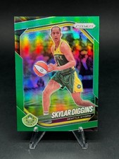 2025-26 WNBA Prizm #123 Skylar Diggins Green Prizm Storm